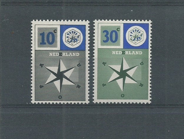 Nederland 1957, NVPH 700 t/m 701, Ongebruikt., Ophalen of Verzenden, Na 1940, Postfris