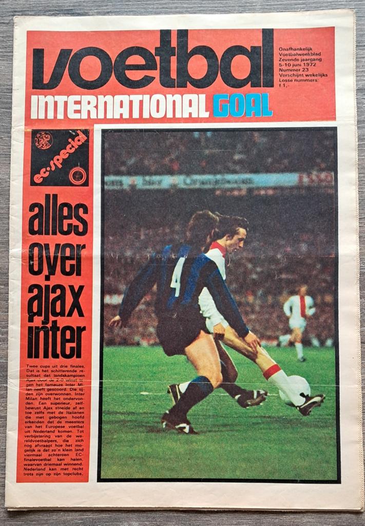 Voetbal International., Ophalen of Verzenden, Gelezen, Sport en Vrije tijd