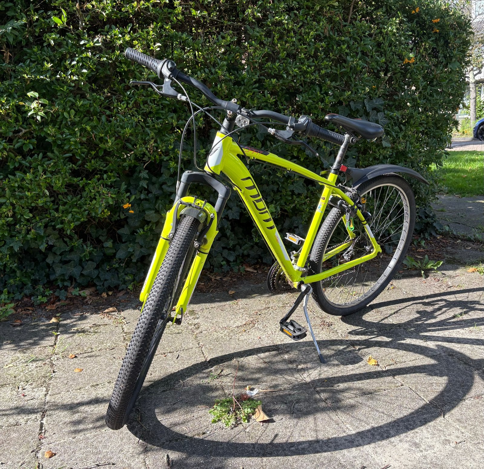 MBM Dart Mountainbike 29 inch, verlichting, spatborden, slot, Gebruikt, Hardtail, Velgrem, 45 tot 49 cm