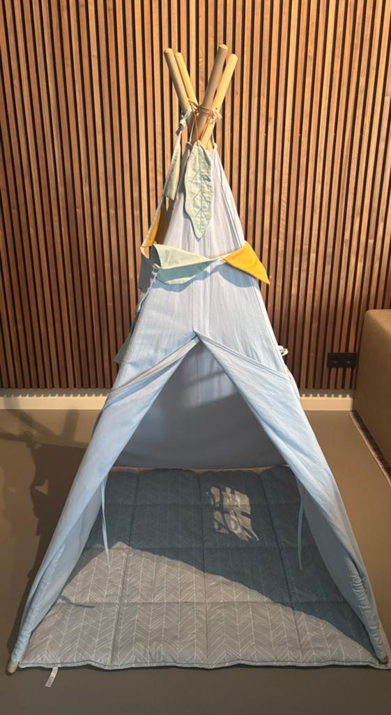 Little Dutch tipi tent lichtblauw, Ophalen, Zo goed als nieuw