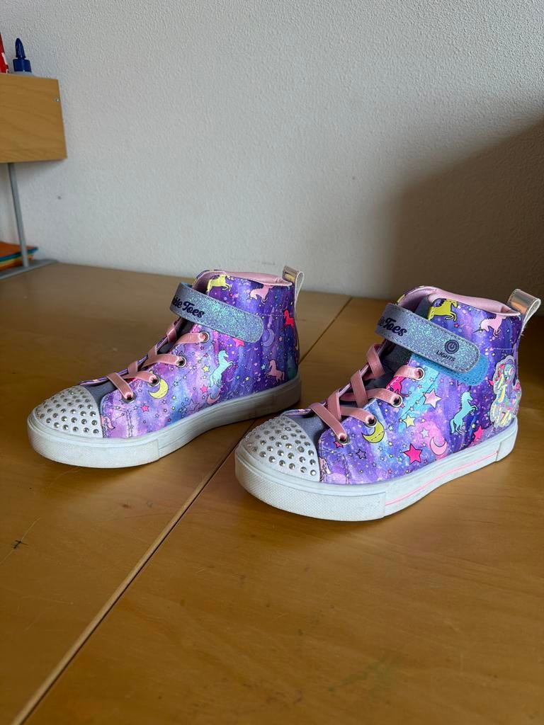Skechers Twinkle Toes Eenhoorn Lichtgevende Schoenen Maat 35, Ophalen, Gebruikt, Meisje, Schoenen
