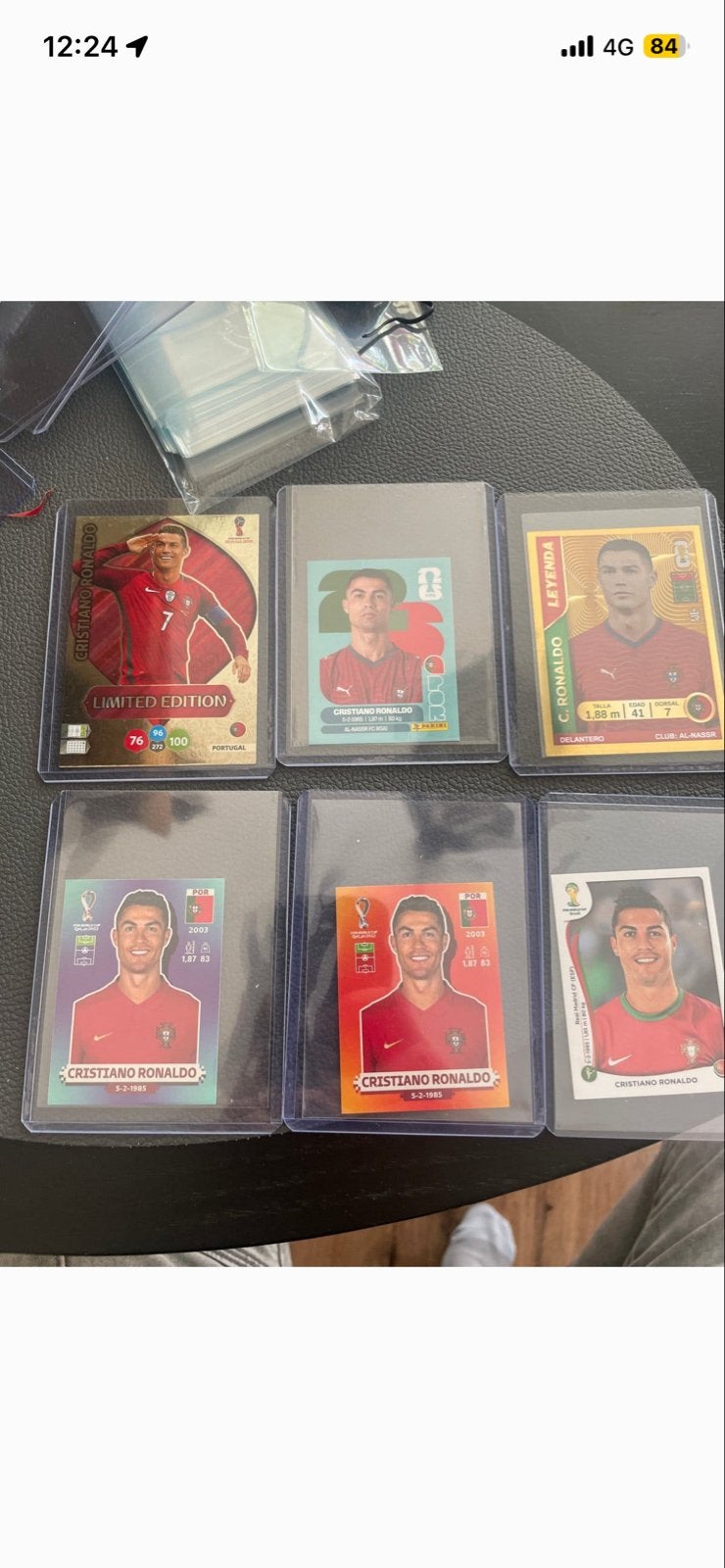 Cristiano Ronaldo Voetbal Spelerskaarten - Diverse Edities, Ophalen of Verzenden, Zo goed als nieuw, Buitenlandse clubs, Spelerskaart