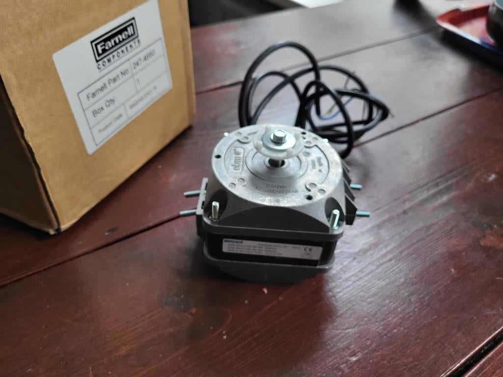 Nieuwe ventilatormotor Ebmpapst, Witgoed en Apparatuur, Ventilatoren, Ophalen of Verzenden