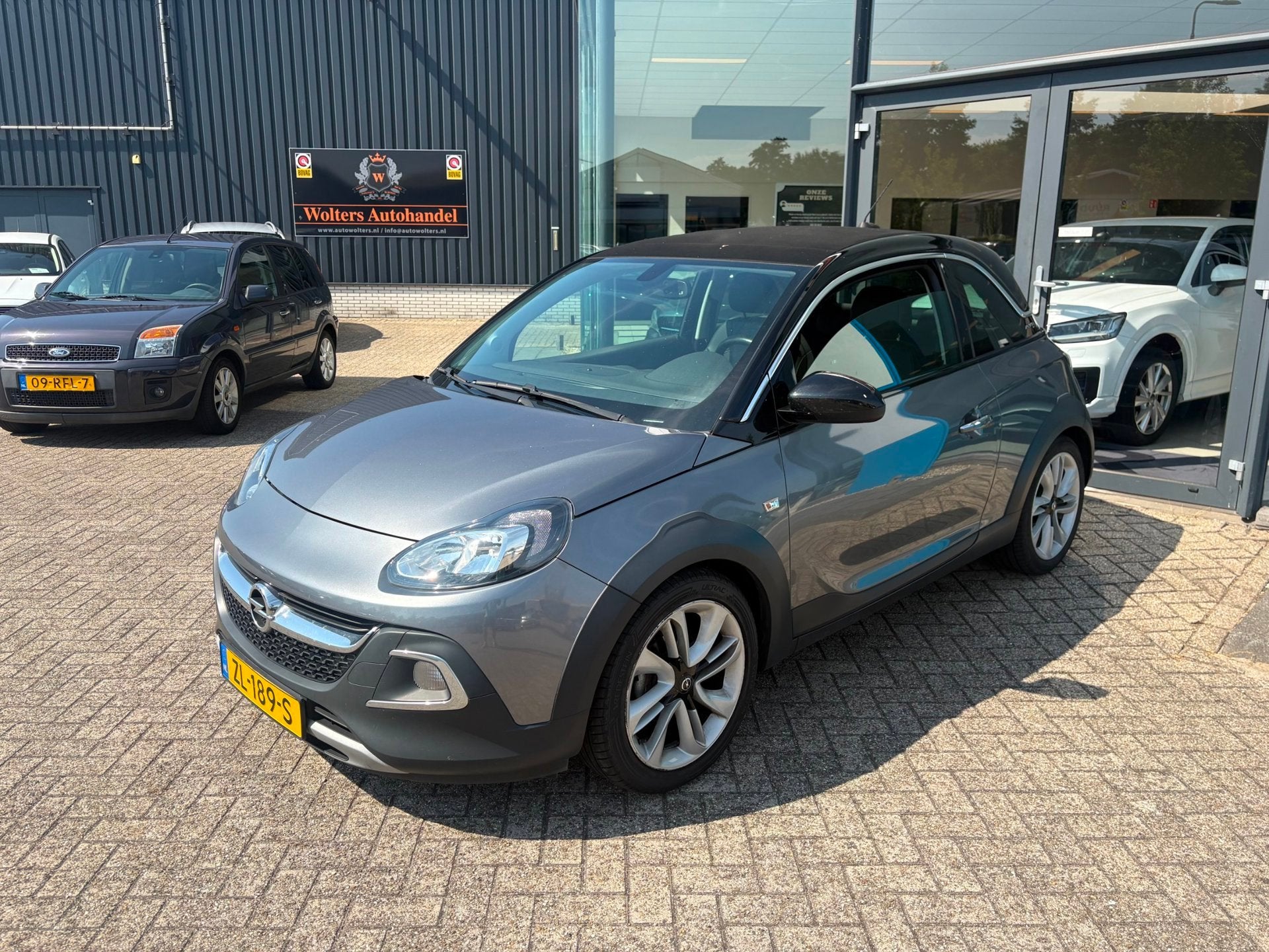 Opel ADAM 1.0 Turbo Rocks BlitZ *cabrio, Auto's, Euro 6, 4 stoelen, Origineel Nederlands, Bedrijf