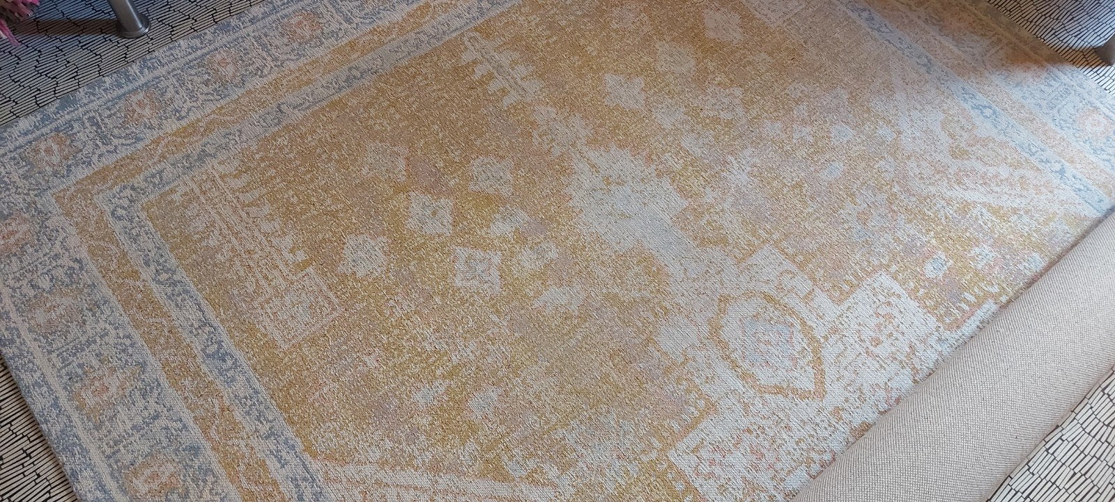 Vloerkleed Sissy boy 180x280, Ophalen, Blauw, Zo goed als nieuw, Minder dan 10 m²