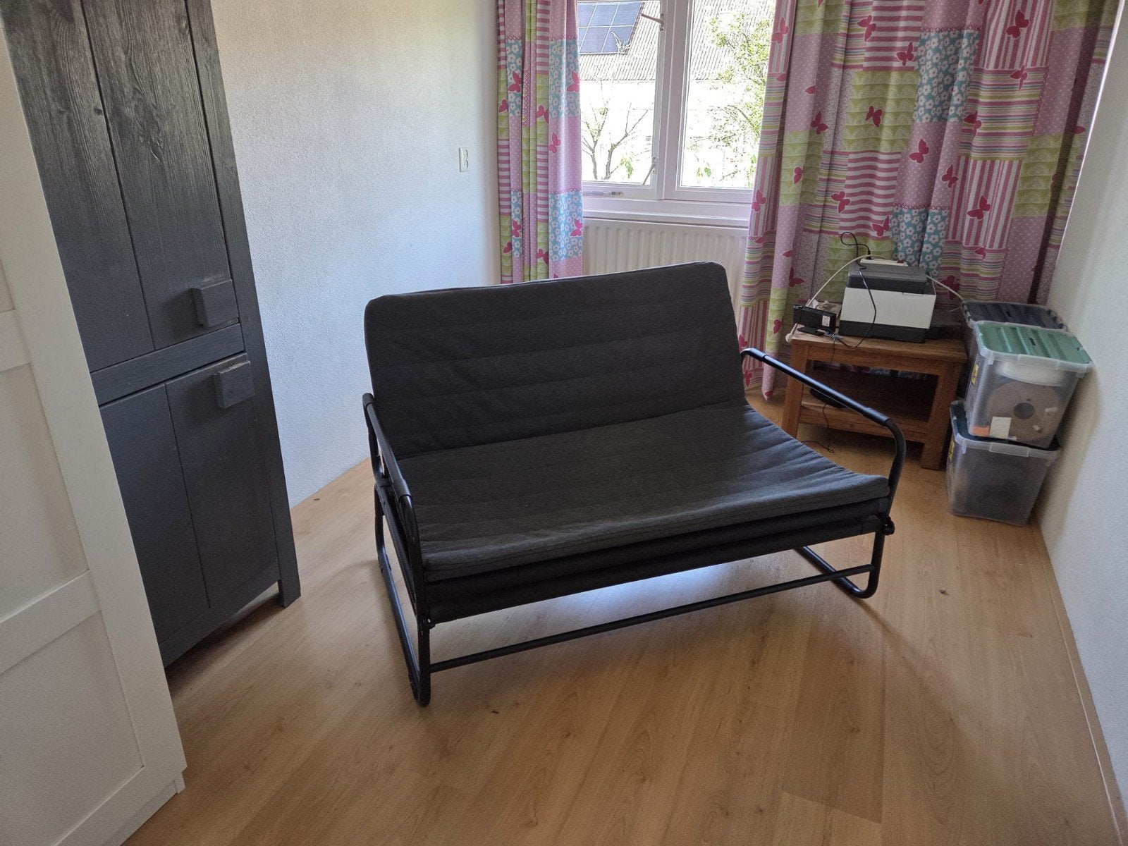 slaapbank ikea, Ophalen, Zo goed als nieuw, Tweepersoons, 140 cm
