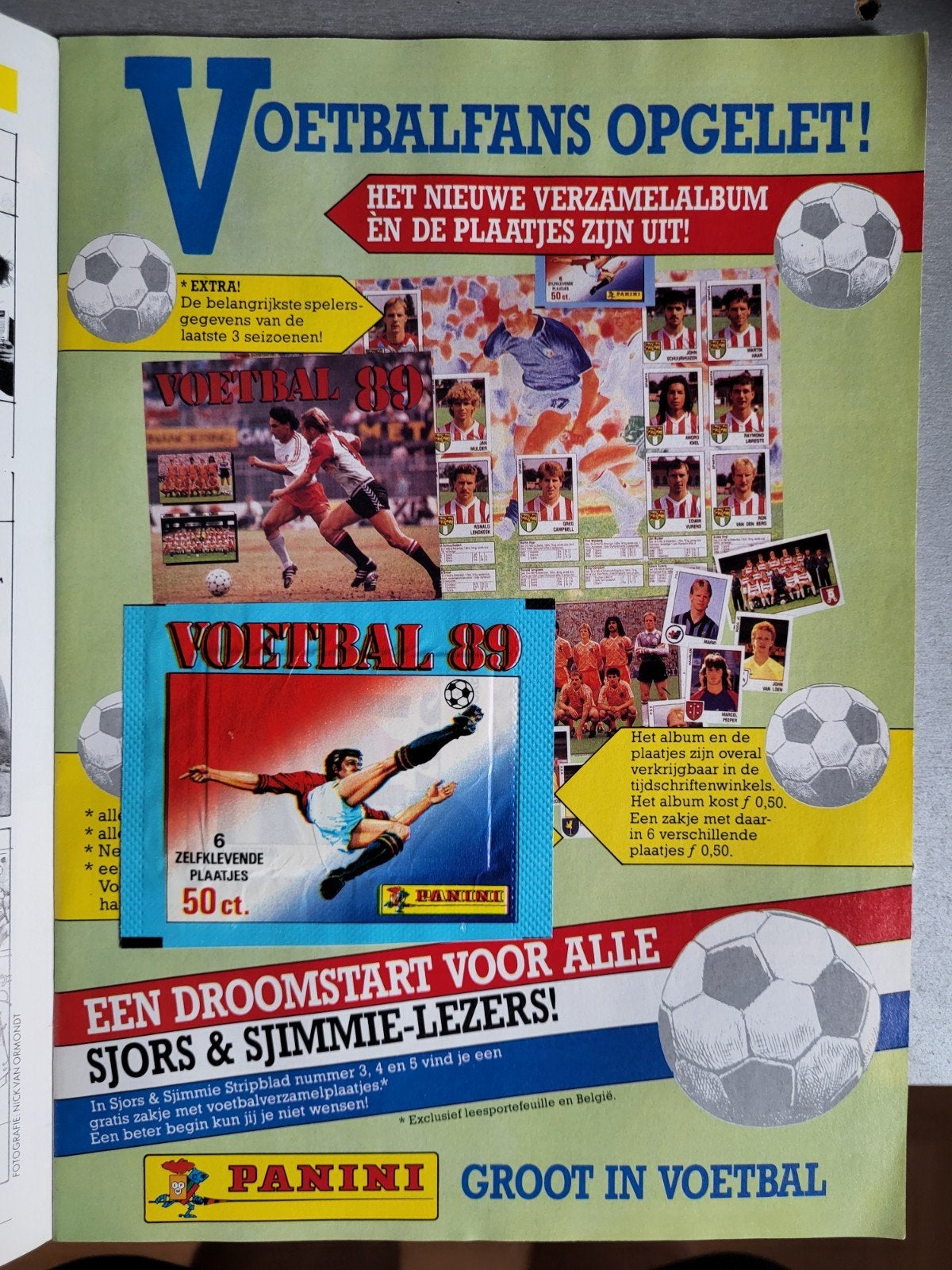 UNIEK, ZEER ZELDZAAM: 2x Panini Voetbal 89- Ongeopend, Verzamelen, Ophalen, Nieuw, Sport