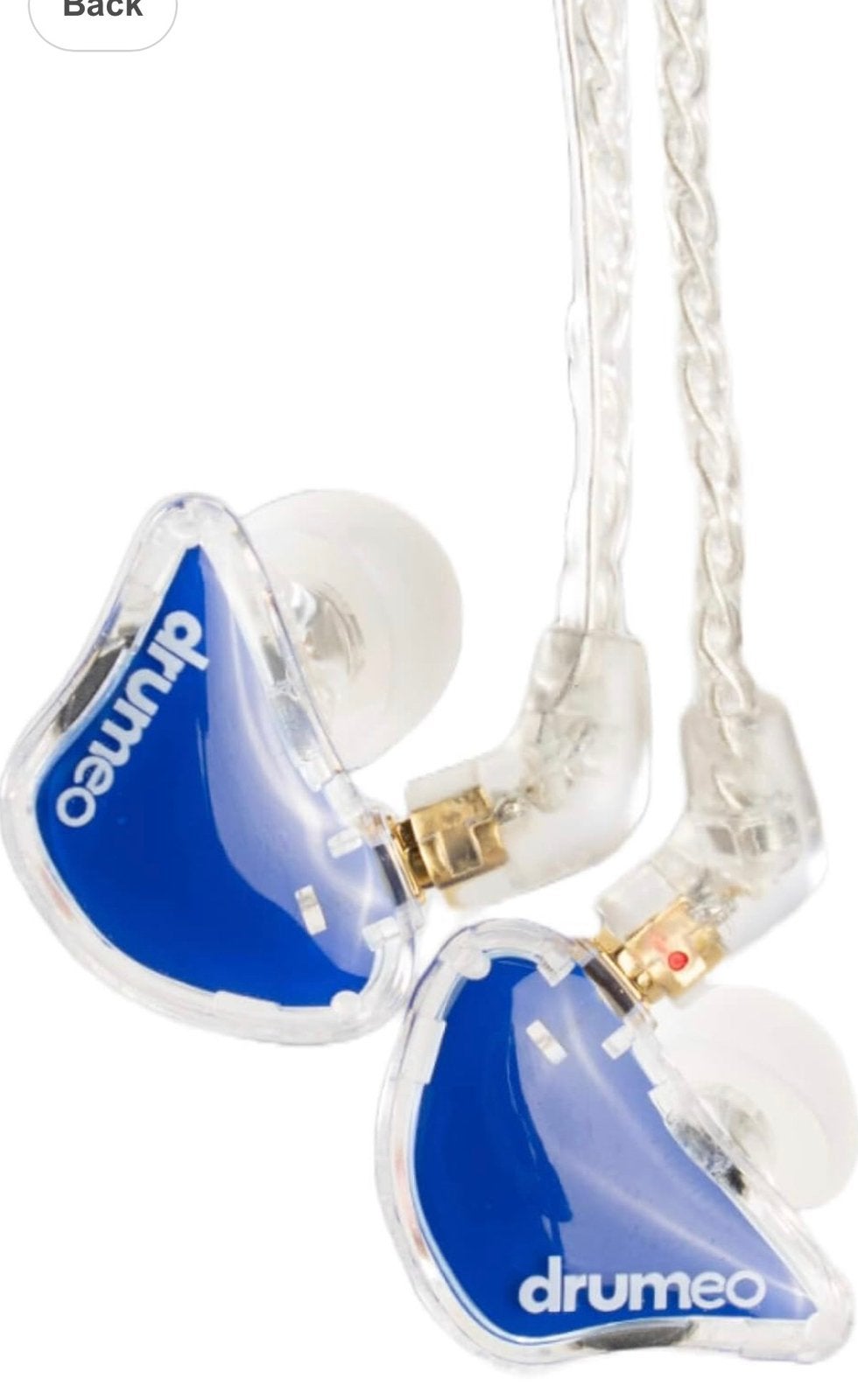 Drumeo EarDrums In-Ear Monitors - Nieuw in Verzegelde Doos