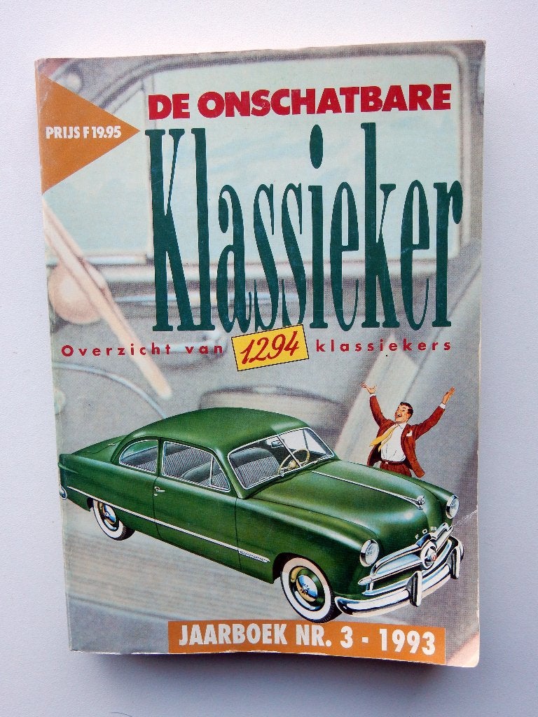 De onschatbare Klassieker - Jaarboek nr. 3 - 1993., Boeken, Auto's | Boeken, Gelezen, Algemeen, Verzenden, Diverse auteurs