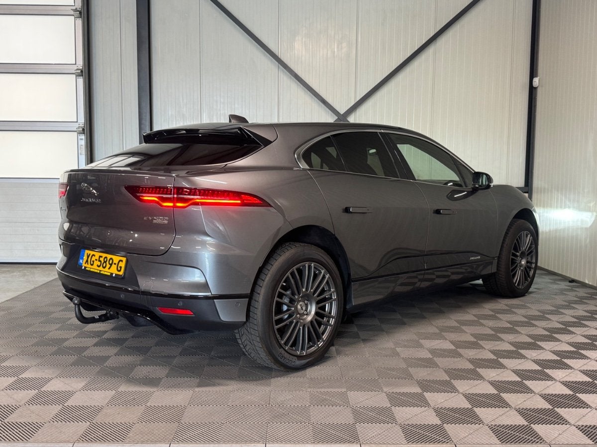 Jaguar I-PACE EV400 AWD SE 90kWh | SOH 86% | Leer | Pano, Auto's, Jaguar, Dealer onderhouden, Gebruikt, I-PACE, 90 kWh