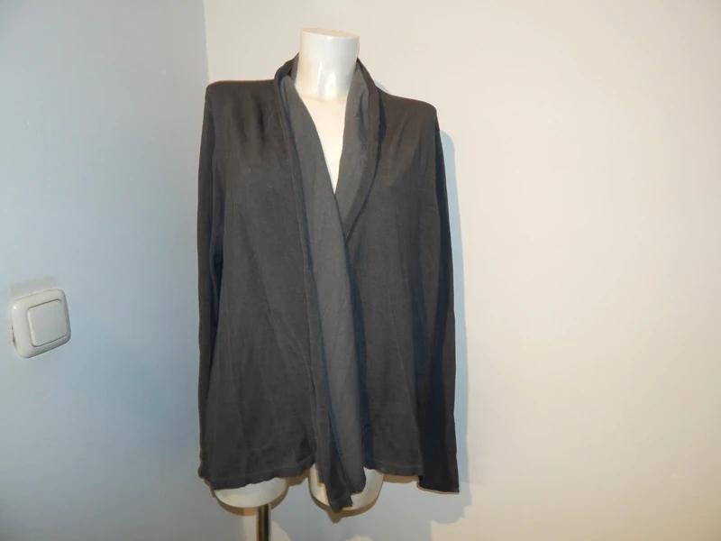 Rundholz black label vest donker grijs open vallend L, Verzenden, Maat 42/44 (L), Rundholz, Zo goed als nieuw