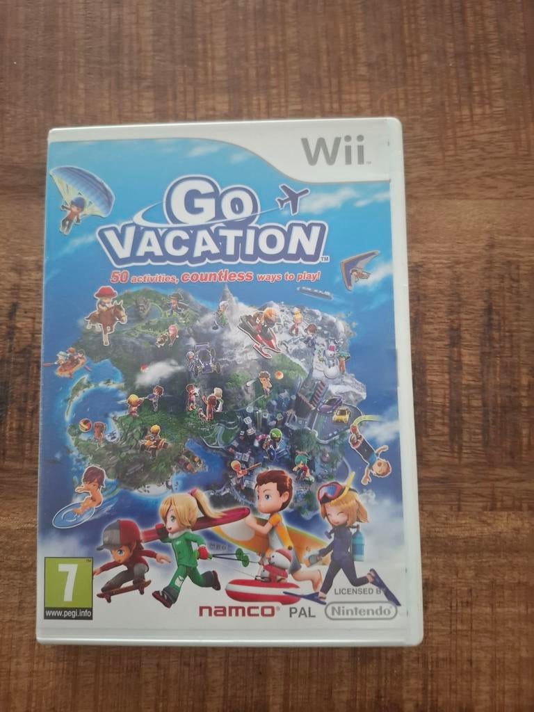 Nintendo wii Go Vaction, Ophalen of Verzenden, Zo goed als nieuw, Sport, 3 spelers of meer