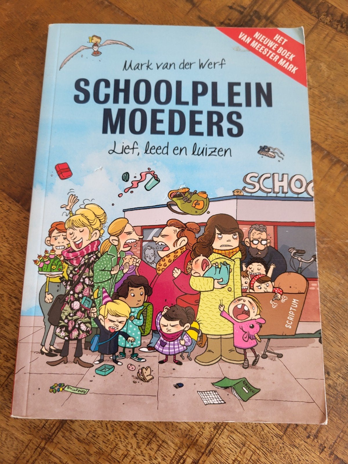 Mark van der Werf - Schoolpleinmoeders, Mark van der Werf, Ophalen of Verzenden, Zo goed als nieuw, Nederland