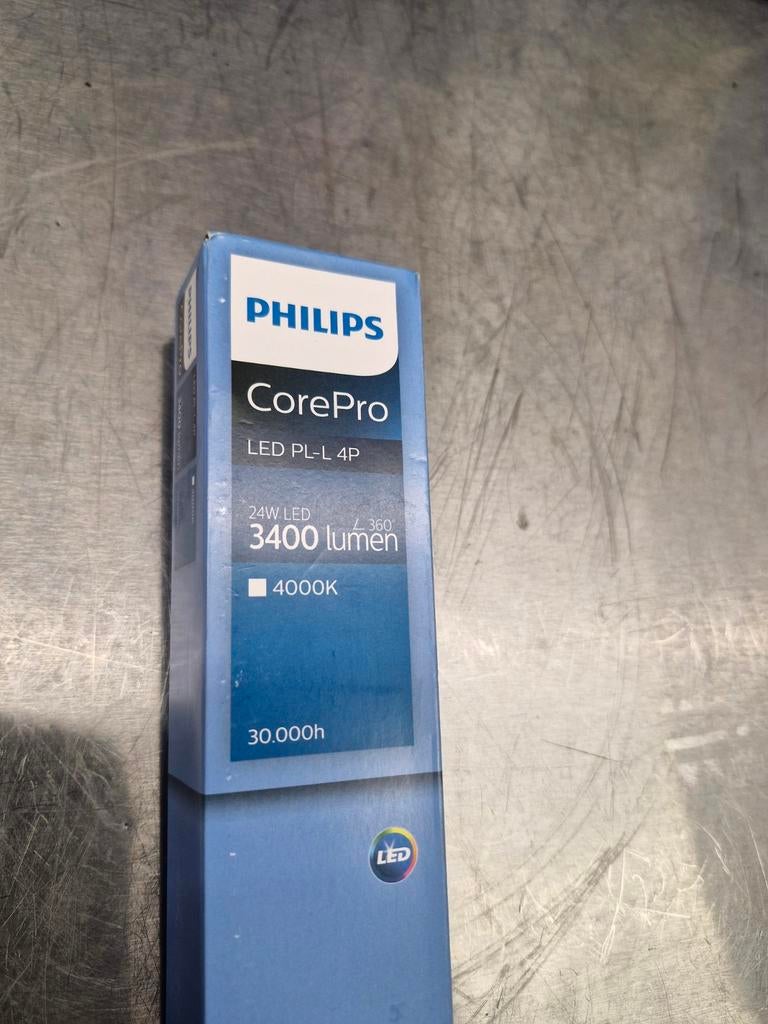 Philips CorePro LED PL-L 4P Lamp - 24W, 3400 Lumen, 4000K, Ophalen of Verzenden, Nieuw