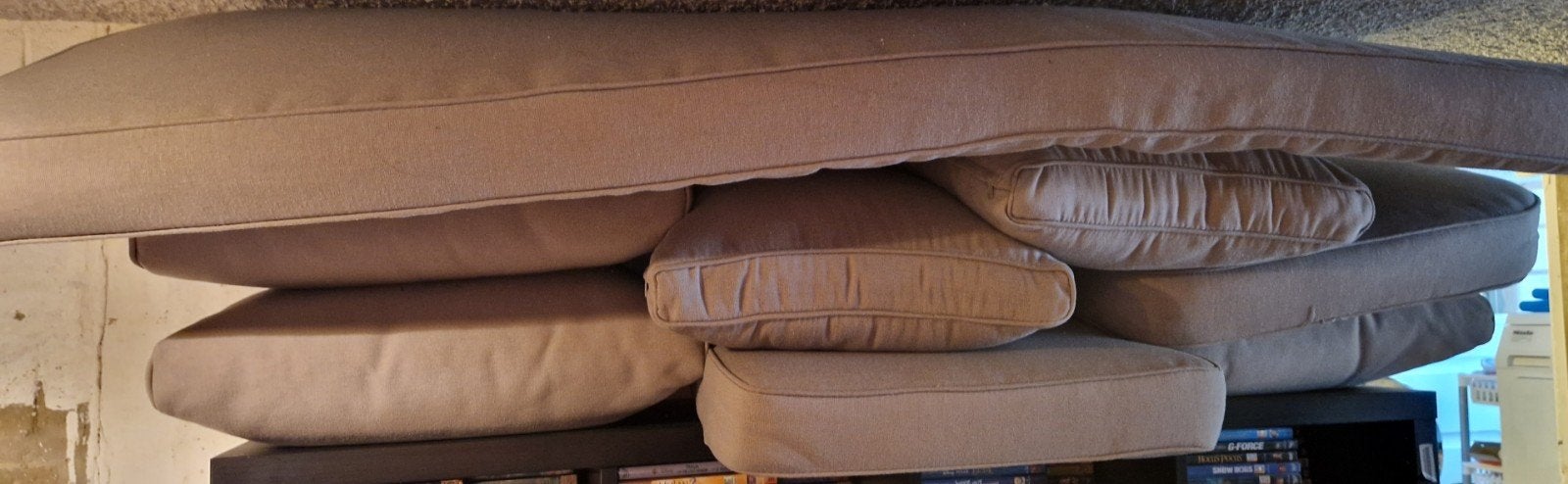 JUTLANDIA VEBBESTRUP loungekussens  JYSK zand/beige, Ophalen