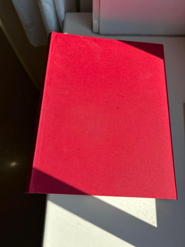 Rood Fotoalbum - Nieuw en Ongebruikt 31x24x5 cm, Ophalen of Verzenden, Nieuw, Fotoalbum