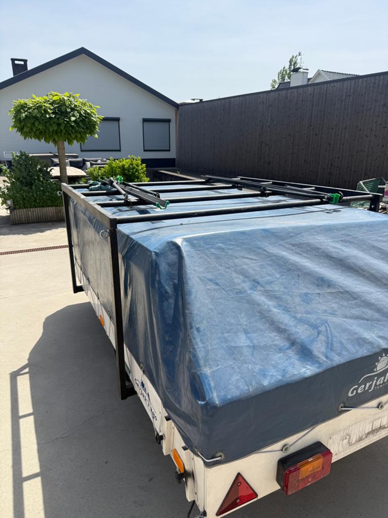 Vouwwagen gerjak tago atlantic 8 personen, Auto diversen, Aanhangers en Bagagewagens, Ophalen, Gebruikt