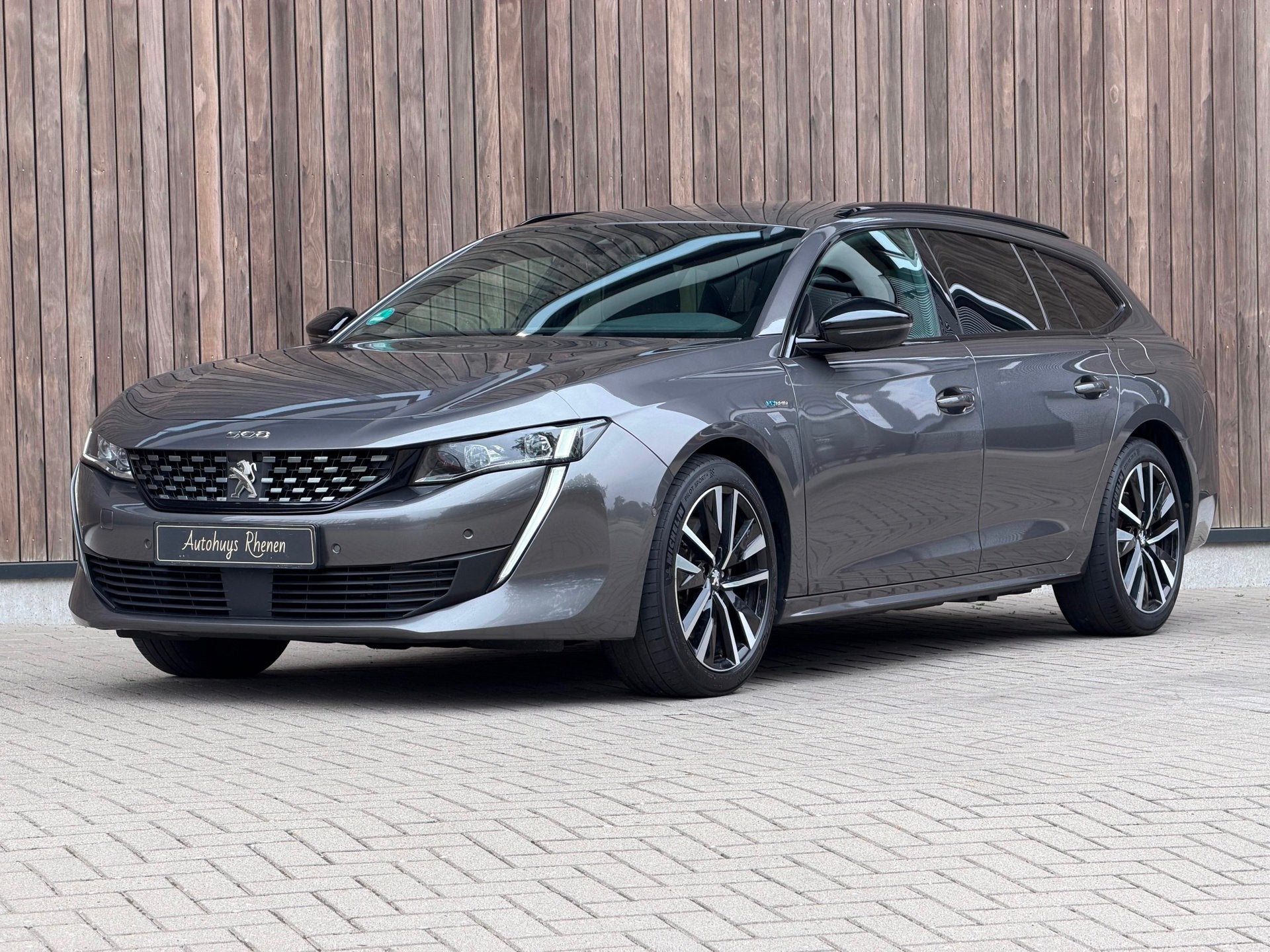 Peugeot 508 SW 1.6 HYbrid 225 GT / Adaptief Cruise /, Auto's, Peugeot, Gebruikt, Zwart, 4 cilinders, Automatische klimaatregeling