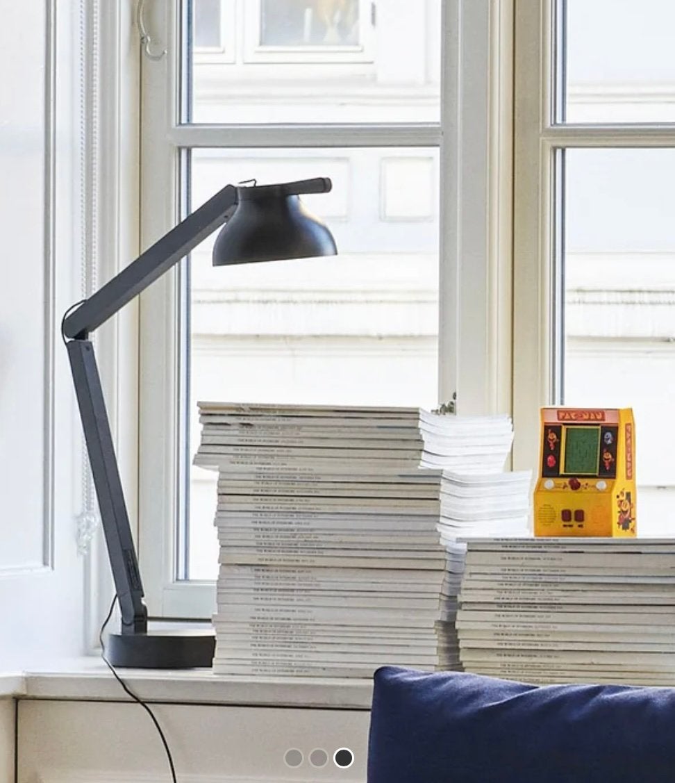 HAY - PC LED bureaulamp, zacht zwart ZGAN, Zwart, Ophalen, Zo goed als nieuw, Bureaulamp