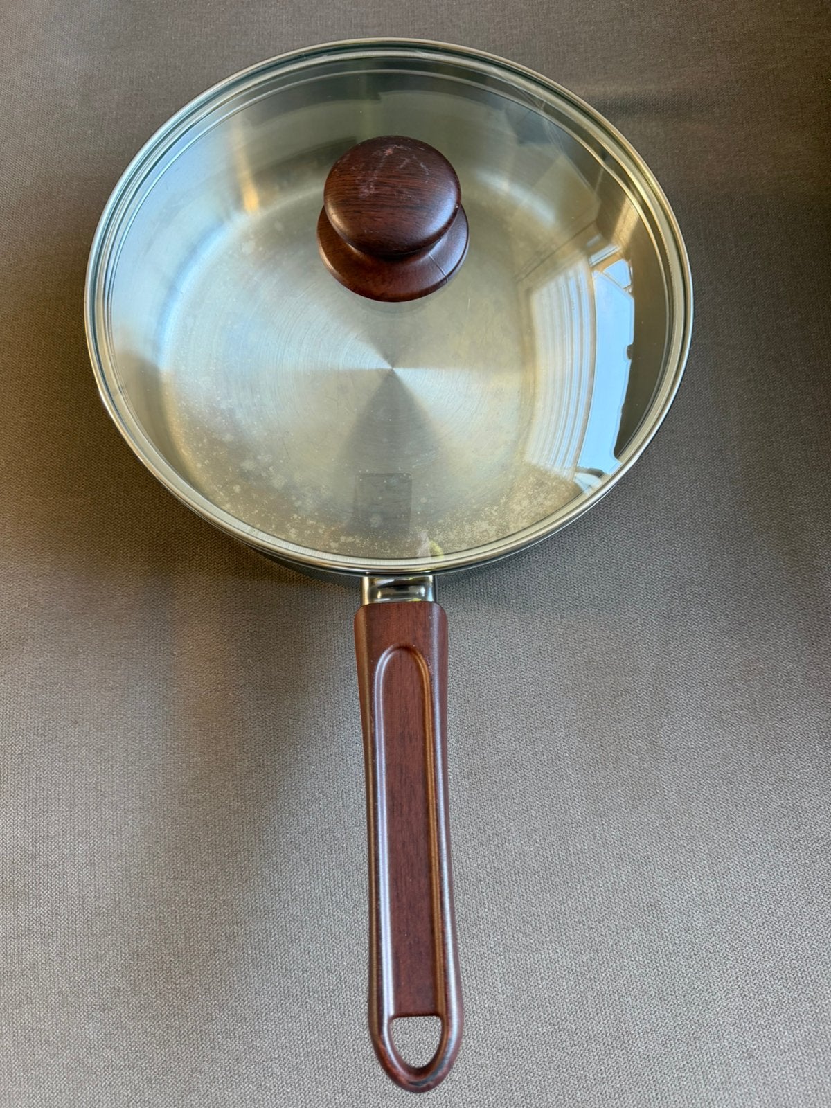BK Hapjespan ; 25 cm breed, Ophalen, Zo goed als nieuw, Aluminium