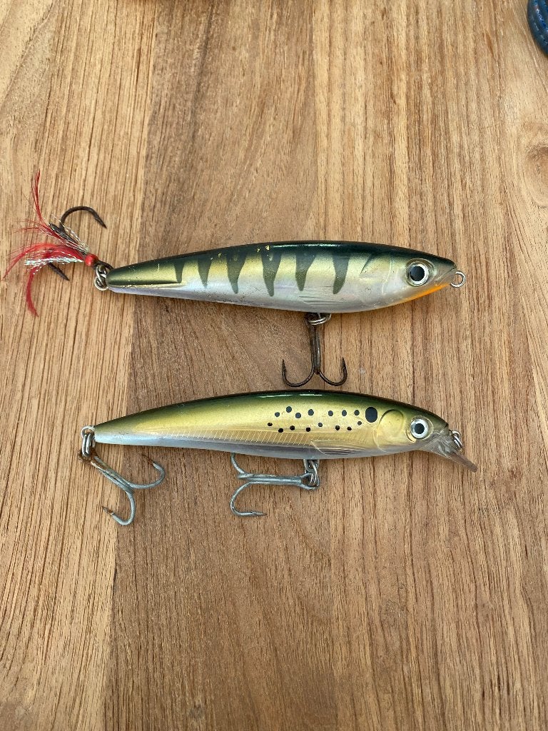 Zeebaars pluggen Rapala, Ophalen of Verzenden, Zo goed als nieuw, Overige typen