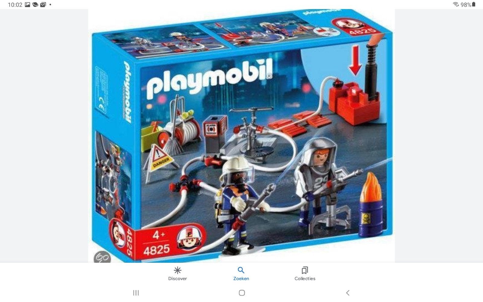 Playmobil Brandweer Speciale Eenheid 4825, Ophalen of Verzenden, Gebruikt, Jongen of Meisje