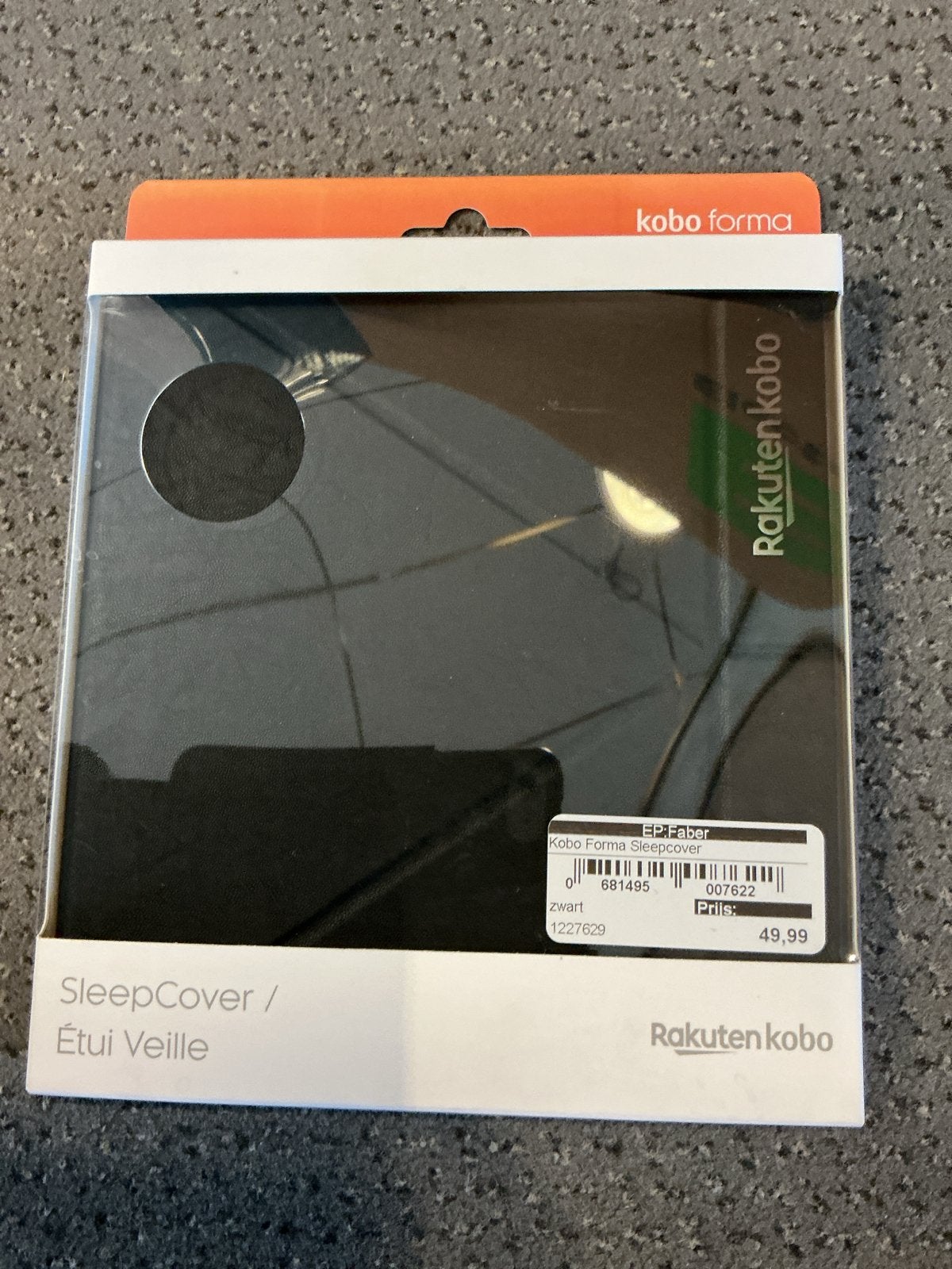 Kobo Forma SleepCover - Zwart, Computers en Software, E-readers, Nieuw, 10 inch of meer, Ophalen of Verzenden