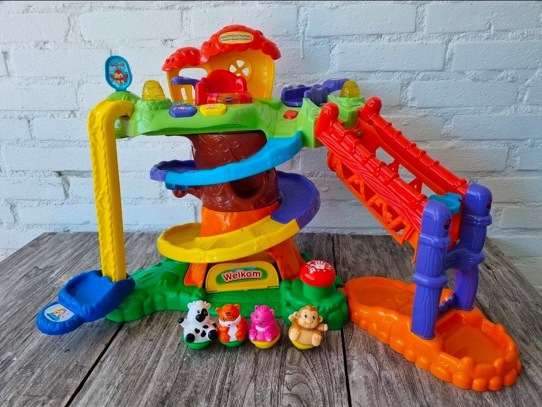 VTech Klim & Verken Boomhuis met geluid en licht, Kinderen en Baby's, Ophalen, Zo goed als nieuw, Overige typen, Met licht