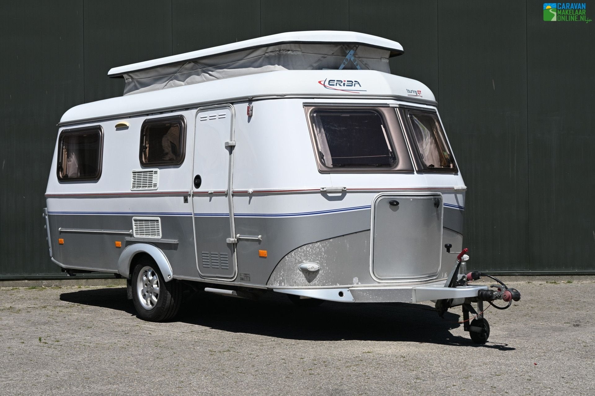 Eriba Touring Troll 540 GT|Lengteslaper|Unico Verona|BOVAG26, Ringverwarming, 4 tot 5 meter, Eriba, 2 aparte bedden