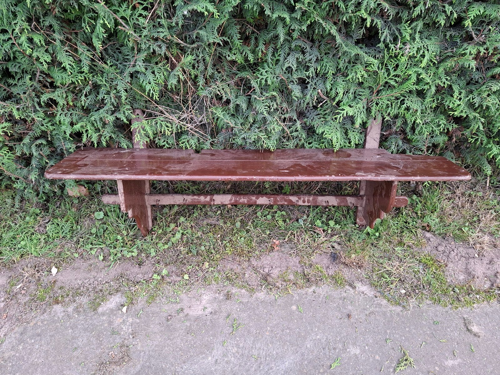 Antiek wandrek wandregaal, Ophalen