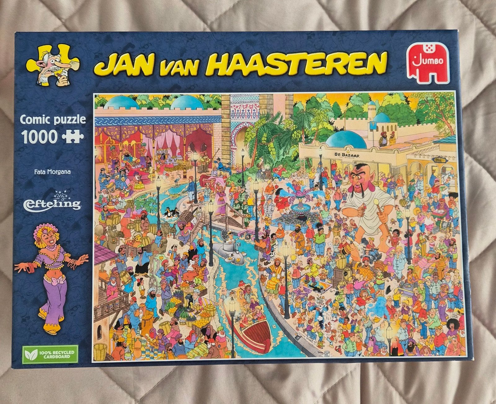 Jan van Haasteren, fata Morgana, Ophalen of Verzenden, 500 t/m 1500 stukjes, Zo goed als nieuw, Legpuzzel