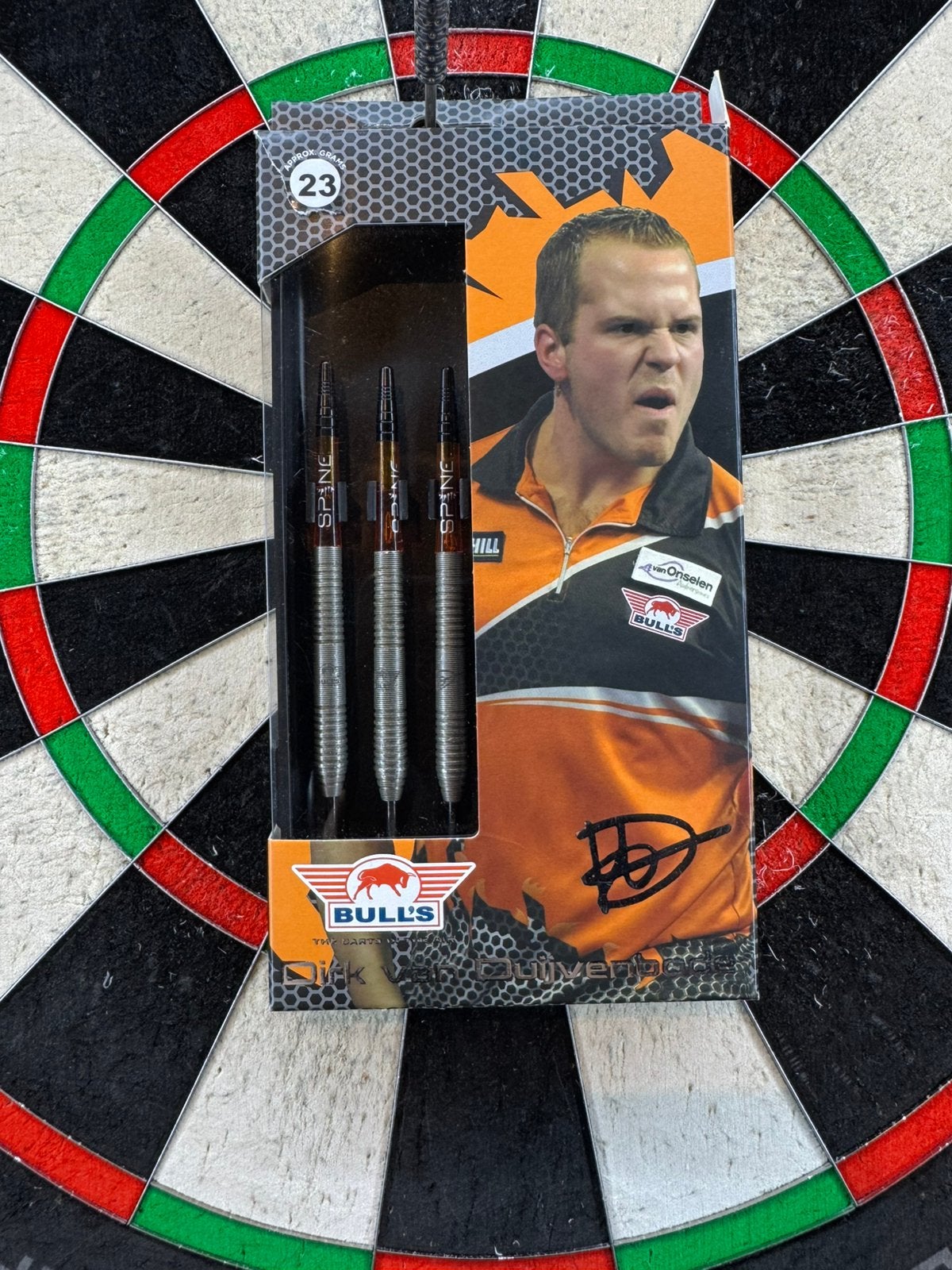 Bulls Dirk van Duijvenbode darts, Ophalen of Verzenden, Zo goed als nieuw, Pijlen