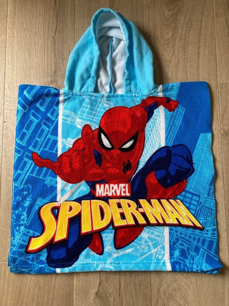 Spiderman poncho, One size, Nieuw, Ophalen of Verzenden, Badponcho
