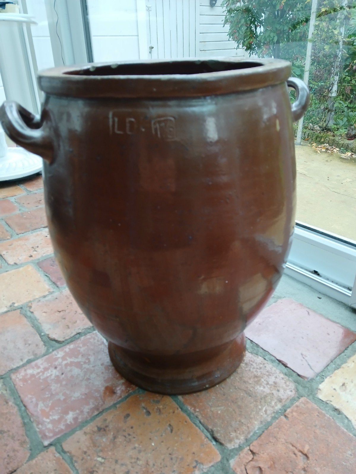 Franse Gres/voorraadpot, Ophalen