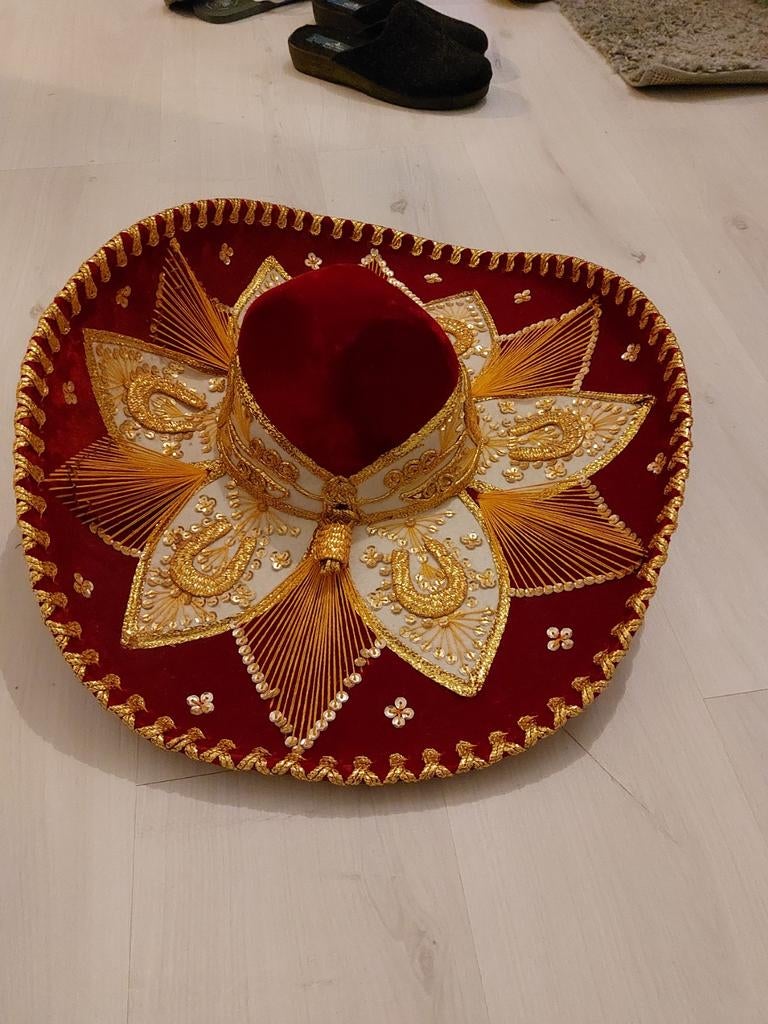 Alizar originele Mexicaanse Sobrero, Ophalen of Verzenden, Zilver, Overige materialen