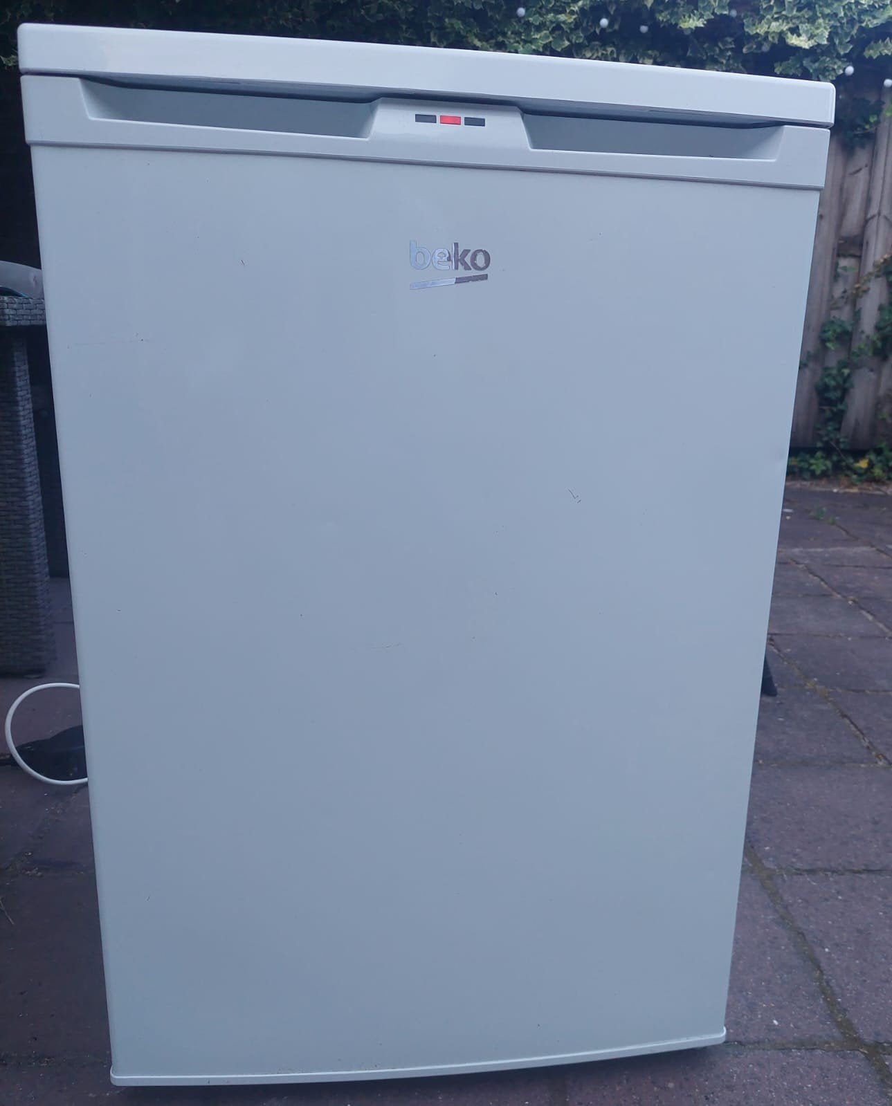 Beko tafelmodelvrieskast 102 liter, Witgoed en Apparatuur, Minder dan 85 cm, Minder dan 60 cm, Zo goed als nieuw, Vrijstaand