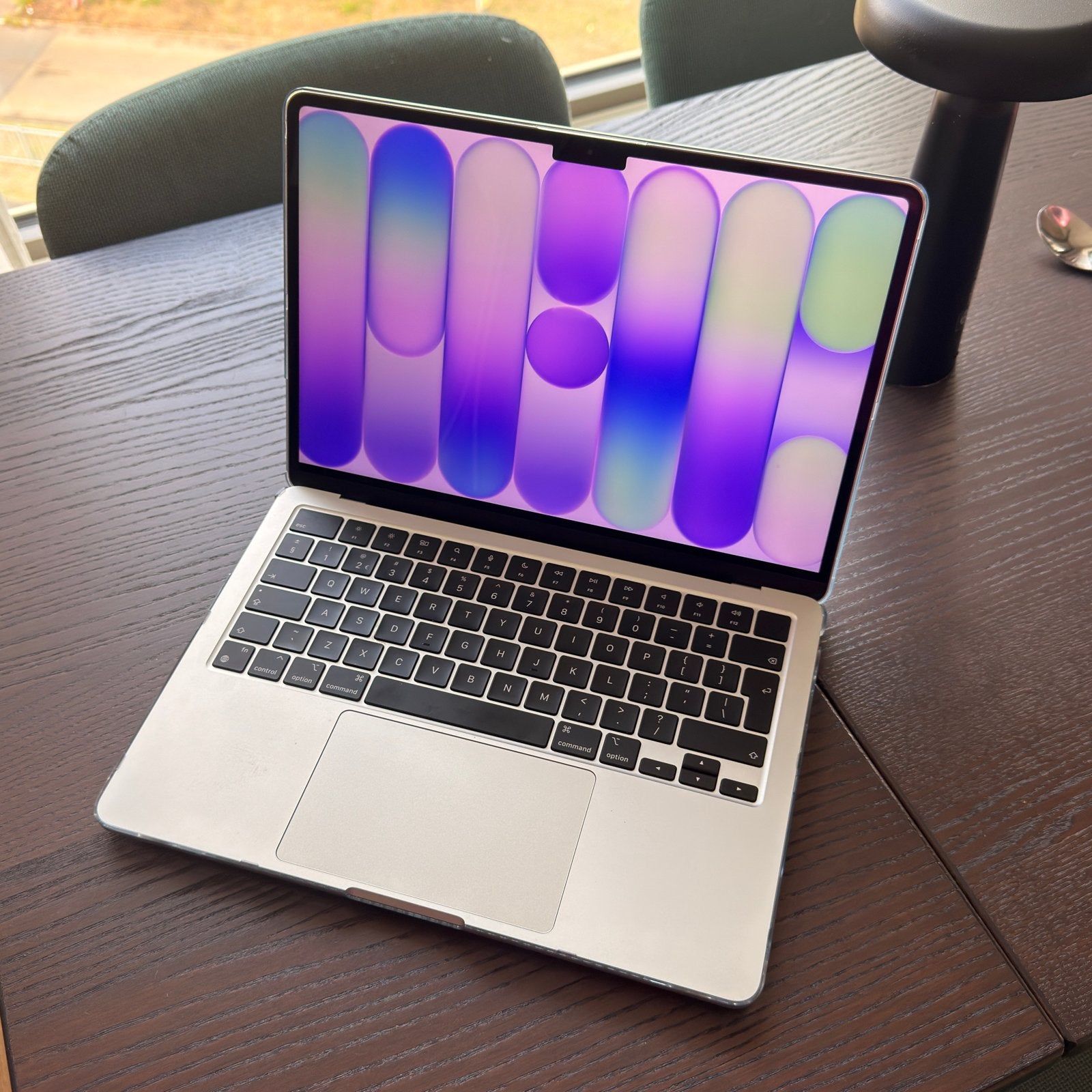 MacBook Air M2 8GB 256GB - 67 cycli, 98%, 256 GB, 8 GB, 13 inch, Ophalen of Verzenden