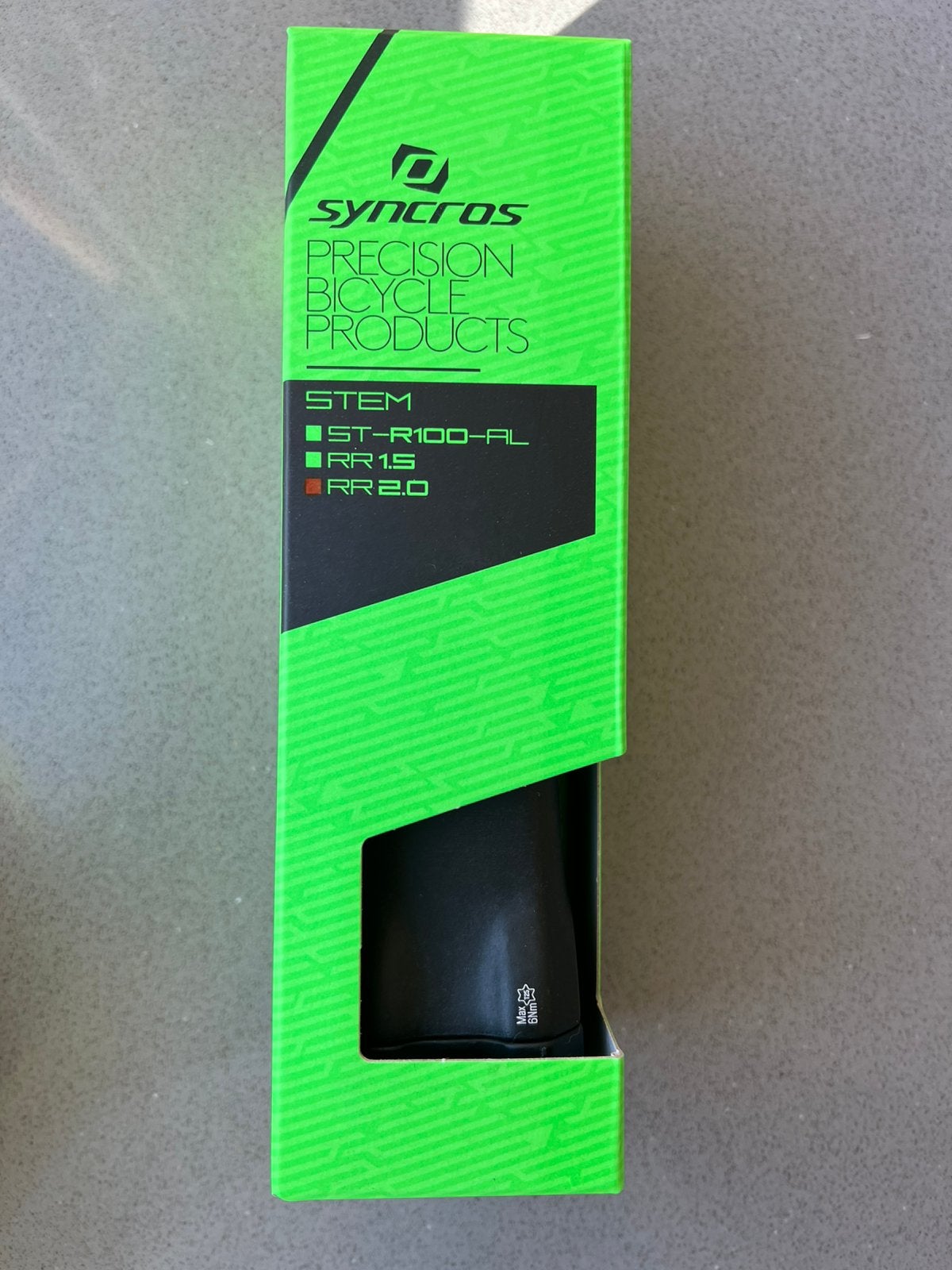 Syncros RR 2.0 Stuurpen 90mm, Gebruikt, Stuur, Ophalen of Verzenden, Aluminium