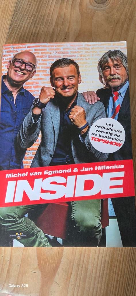 Michel van Egmond & Jan Hillenius - Inside (Voetbal Inside), Ophalen of Verzenden, Gelezen, Michel van Egmond, Jan Hillenius, Nederland
