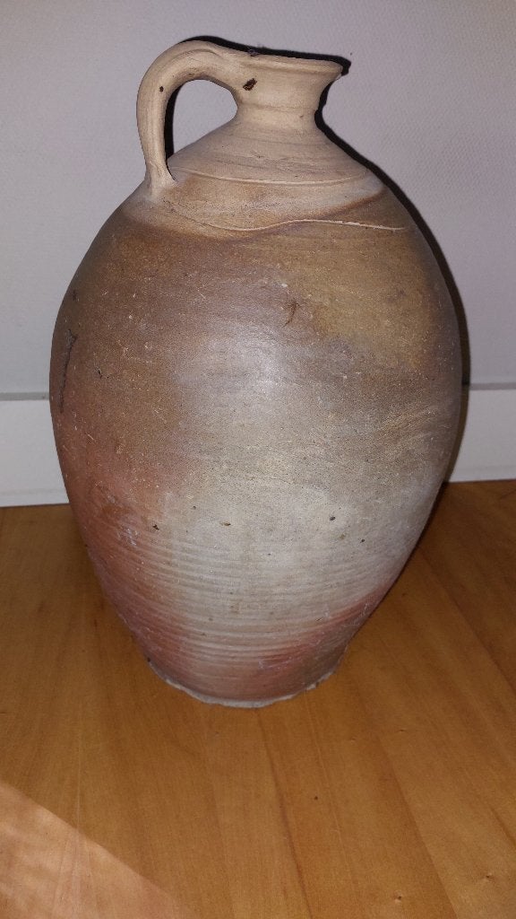 Antieke aardewerk kruik, Ophalen of Verzenden