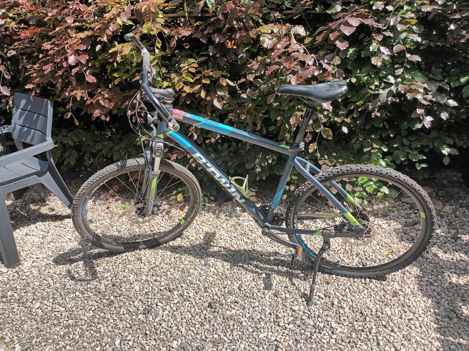 B'Twin Rockrider 340 mountainbike, Overige merken, Gebruikt, Hardtail, Heren