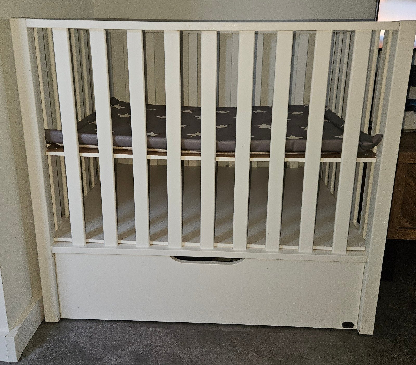 TWF box met lade - Zo goed als nieuw, Ophalen, Zo goed als nieuw, Boxkleed