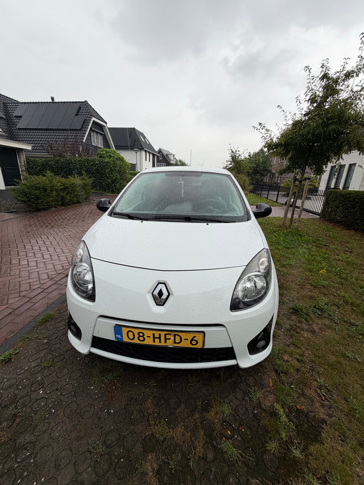 Renault Twingo 1.2 16V 2008 Wit 91.832 km, Voorwielaandrijving, Twingo, 31 €/maand, 4 cilinders