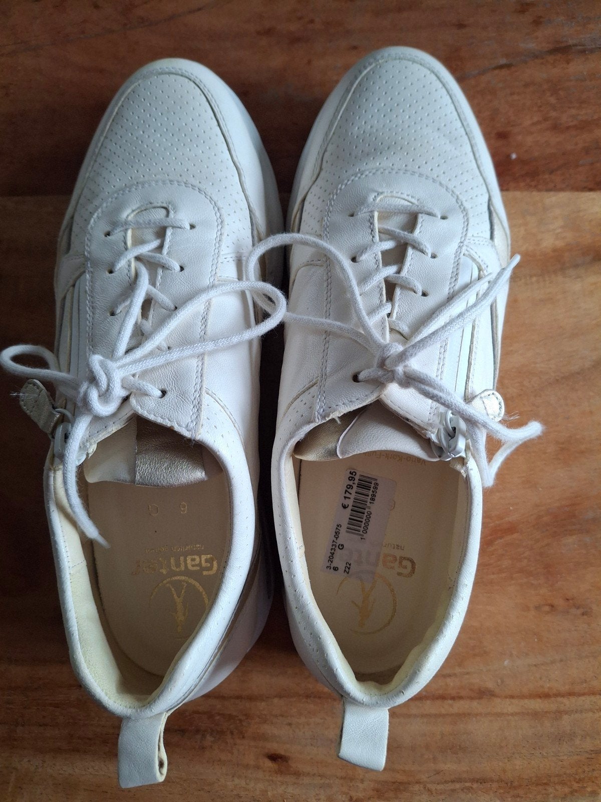 Ganter Dames Sneakers maat 6G, Wit, Ganter, Ophalen of Verzenden, Sneakers of Gympen