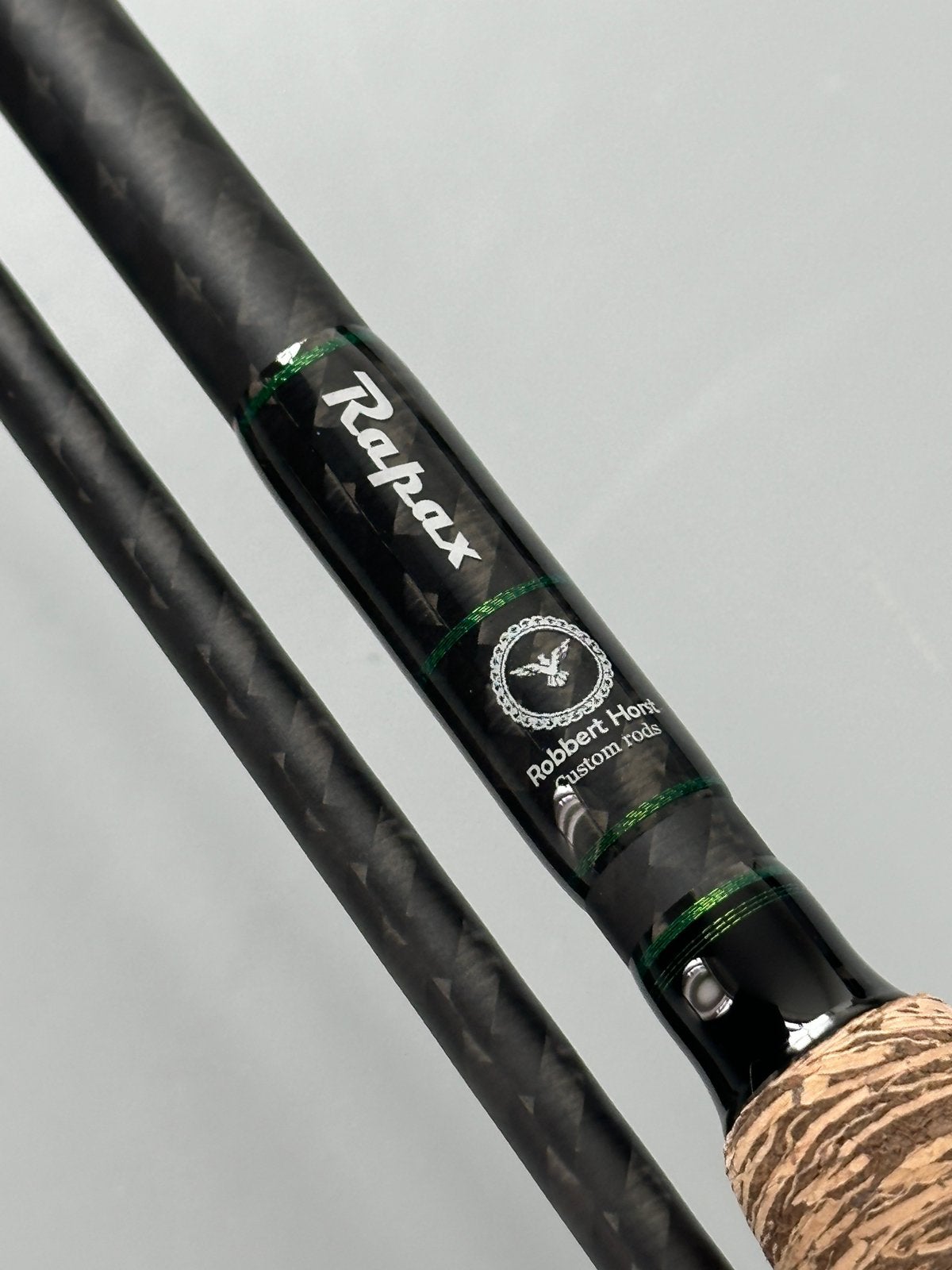 Nieuwe handgebouwde Rapax roofvishengel 2.60m / 8-40gr Fuji, Watersport en Boten, Hengelsport | Roofvissen, Ophalen of Verzenden