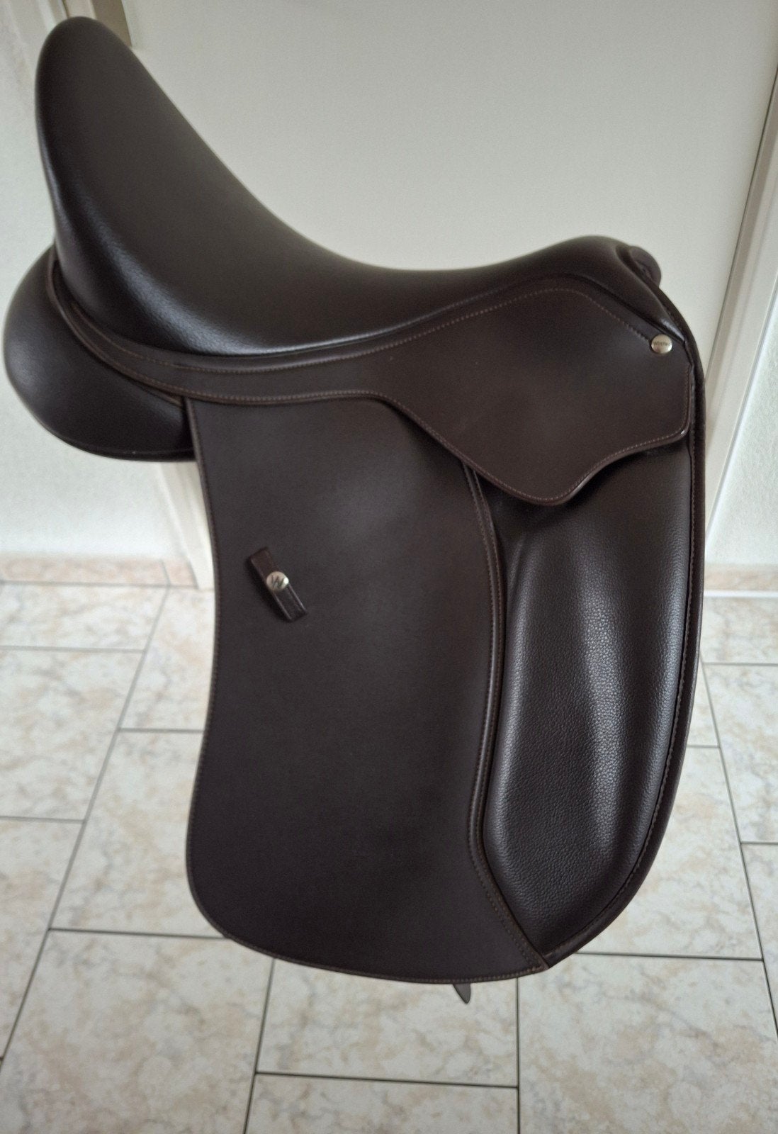Zgan Bruin Wintec 500 Hart dressuur 17.5 inch, Ophalen, L (17.5 inch), Inclusief zadelhoes, Dressuur