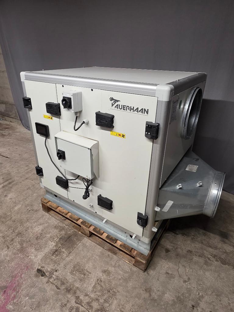 1200m3 WTW Auerhaan luchtbehandelingskast LBK by-pass heater, Ophalen of Verzenden, Zo goed als nieuw, Ventilator en Afzuiger