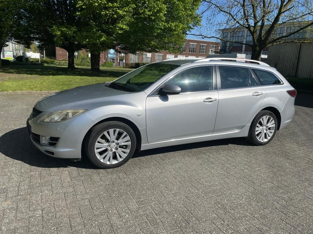 Mazda 6 2.2 Citd 120KW Sportbreak '09 (handel/Handige Harry), Auto's, Voorwielaandrijving, Stof, Zwart, 4 cilinders