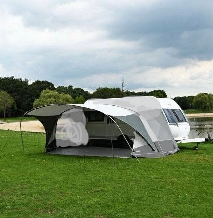Unico Verona Dakluifel - past bij Tentmaat 11 t/m 12.1 ZGAN!, Caravans en Kamperen, Ophalen, Zo goed als nieuw