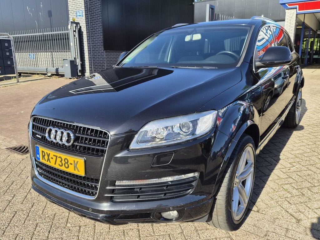 Audi Q7 3.6 FSI quattro Pro Line+ Trekhaak 21'' L.M.V Nw APK, Auto's, Audi, Automaat, Zwart, Leder, 147 €/maand